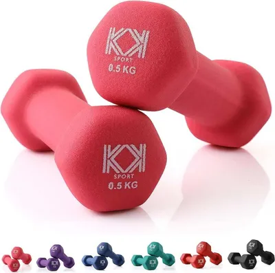 Produktbild von KK Neopren-Hanteln für Zuhause und Fitnessstudio, Handgewichte Training, Fitness, Training Gewichtheben