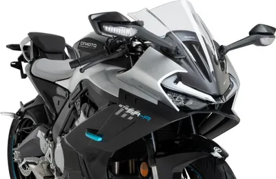 Produktbild von Windschild Puig Z-Racing-Scheibe 460 x 375 mm mit ABE für Cfmoto 675SR-R Bj. 2025 - 2026