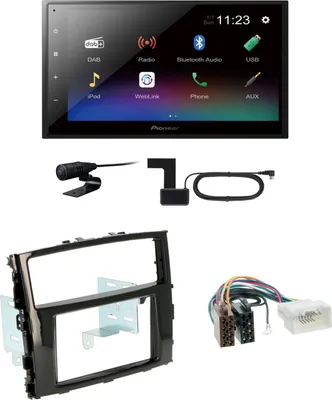 Produktbild von Pioneer DMH-A340DAB USB Bluetooth MP3 Einbauset für Mitsubishi Pajero ab 2015