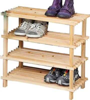 Produktbild von Kesper 69724, offen, Holz, Holz, 4 Regale, Vierfach-Rackfach, Matt