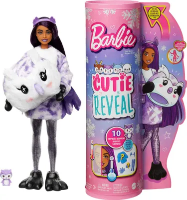 Produktbild von Barbie Cutie Reveal Winter Schneeflocken Puppe