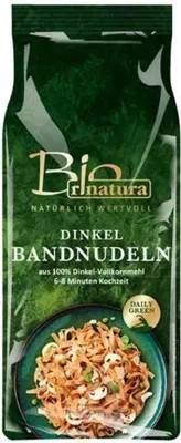 Produktbild von rinatura Dinkel Bandnudeln, 250g