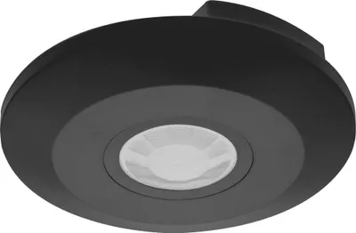 Produktbild von Bewegungsmelder Wandsensor Bewegungssensor Aufputz schwarz 360 Grad Erfassungswinkel
