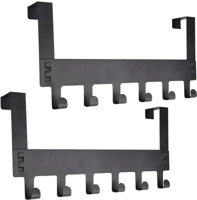 Produktbild von Unyqoos® Vielseitiger Hängehaken mit sechs Haken für Kleidung und Handtücher