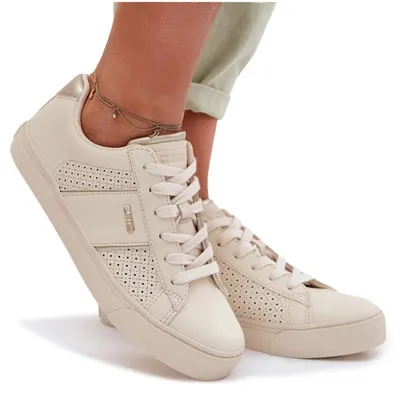 Zdjęcie produktu dla Sneakersy Damskie Ażurowe Big Star TT274292 Beżowe 38