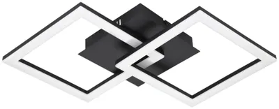 Image de EGLO connect.z Smart-Home LED Plafonnier Paranday-Z, ZigBee, App etvocale Alexa, intensité lumineuse variable, 53 x 31 cm