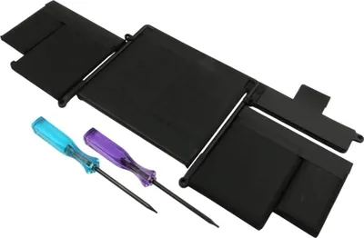 Produktbild von Avizar, MacBook Pro 13" A1502 Li-Polymer Akku 6559mAh 11,42V Laptop, Schwarz
