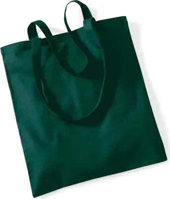 Immagine prodotto di Westford Mill W101 | Bag for Life - Borsa per la spesa con manici lunghi - 38 x 42 cm - Colore: verde bottiglia - Taglia: unica