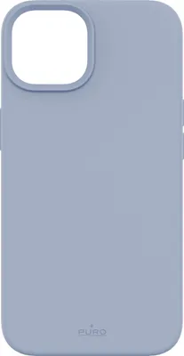 Image de Coque pour iPhone 14 Plus Icon Silicone Bleue Puro