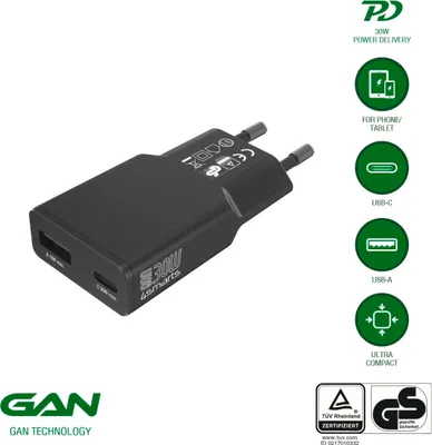 Obrázok produktu pre 4smarts 541744, Vnútorný, AC, Čierna