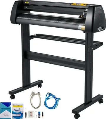 Produktbild von VEVOR 28 Inch Vinyl Schneideplotter Vinyl Cutter Plotter 720 mm Slogan Cutting Plotter Desktop Machine mit der Software