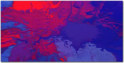 Produktbild von Coloray Küchenrückwand 100x50 Spritzschutz aus Glas - Farbflecken