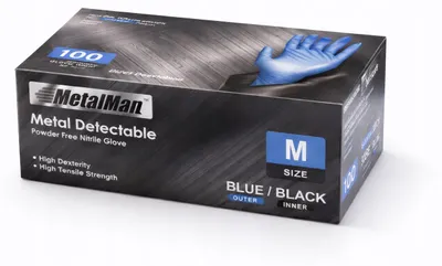 Obrázok produktu pre Jednorazové Rukavice Brilliant Nitril Modrá Veľkosť M 100 Ks Pre Hygienu Balenie