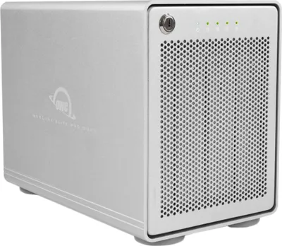 Productafbeelding van Mercury Elite Pro Quad (zilver, USB 3.2 Gen 2, geschikt voor RAID)