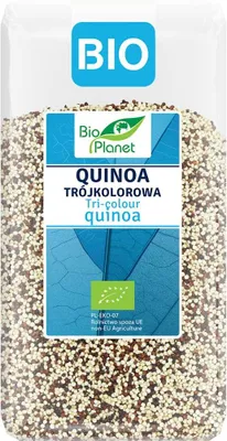 QUINOA TRÓJKOLOROWA BIO 500 g - BIO PLANET