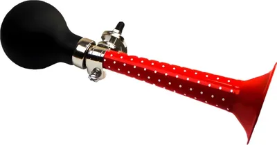 Produktbild von bb Klostermann GmbH bbeBells F.-Hupe ''White Dots'' rot neu (1)