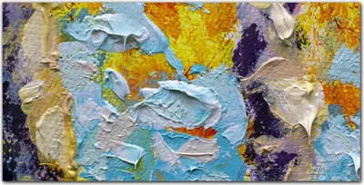 Produktbild von Coloray - Bild aus Glas - Glasbilder - 100 x 50 cm - Gehärtetes Glas Glasblock mit Bild Wohnzimmer Küche Dekoration Wanddekoration - Tropfen Farbe