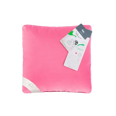 Zdjęcie produktu dla Poduszka Półpuch AMZ 40x40 cm Różowy Jednokomorowa