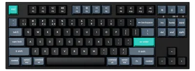 Immagine prodotto di Keychron B33 Kabellose Tastatur 2,4 GHz / Bluetooth - 80% TKL digitazione silenziosa, layout QWERTY