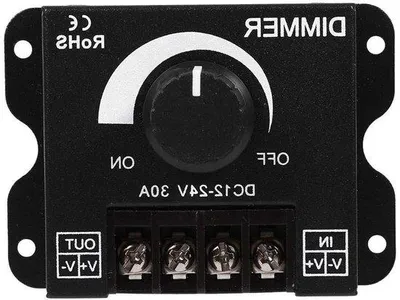 Zdjęcie produktu dla Przełącznik LED z funkcją ściemniania 12 V–24 V, pojedynczy kolor, taśma świetlna