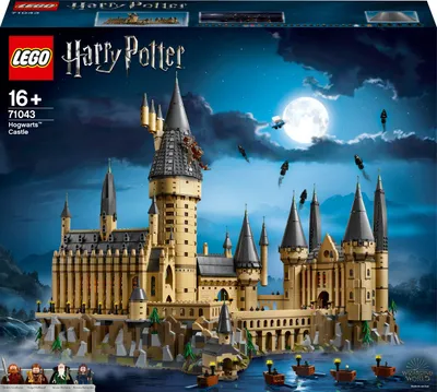 Produktbild von Lego Harry Potter 71043 Schloss Hogwarts-Sammlermodell, Minifiguren Viele Originaldetails!