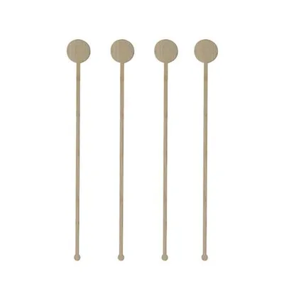 Produktbild von Papstar Getränke-Quirle, Bambus, "pure",18 cm, natur, 10 x 100 Stück