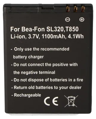Produktbild von Akku passend für Bea-Fon SL320 Akku T850, DRTEL-4D-01, Olympia Brio