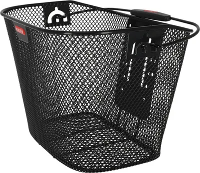 Produktbild von KLICKfix Uni, Vorderseite, Fahrradkorb, Schwarz, 16 l, 7 kg, 260 mm