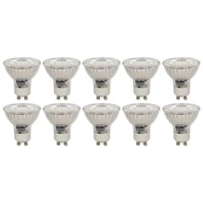 Produktbild von LED-Strahler McShine MCOB GU10 3W 250 lm warmweiß 10er-Pack