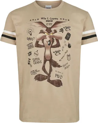 Produktbild von Looney Tunes T-Shirt Herren Coyote Genius beige M