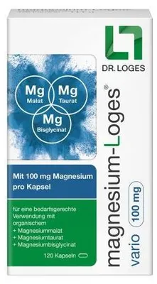 Immagine prodotto di Magnesio-Loges vario 100 mg capsule 120 Capsule