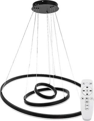 Produktbild von Rabalux 72306 Pendelleuchten Isaure schwarz Metall