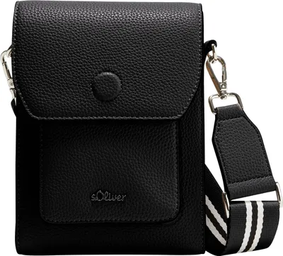 Produktbild von s.Oliver Handytasche Umhängetasche Phone Bag Grey / Black schwarz