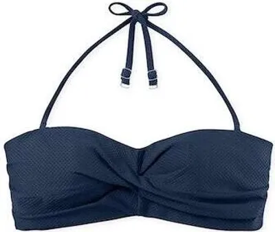 Produktbild von Schiesser Damen Bandeau Bikini blau XS  ST
