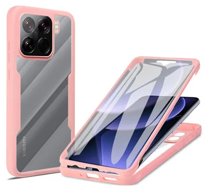 Obrázok produktu pre Techsuit ColorVerse 360 Series puzdro + ochrana displeja pre Xiaomi 15 Pro – ružové (Pink)
