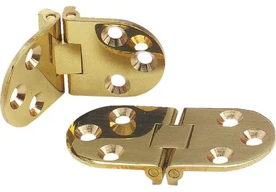 Produktbild von HÄFELE Messing-Standscharnier 341.32.806 poliert 30 x 67 mm 2 Stück