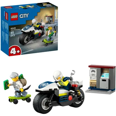 Immagine prodotto di LEGO City 60455 Police Motorcycle Chase - Building Set for Ages 4 and Up