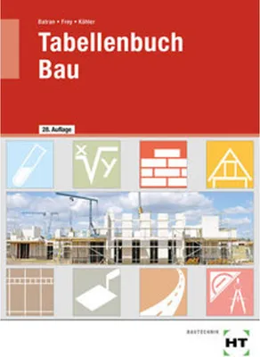 Produktbild von Tabellenbuch Bau