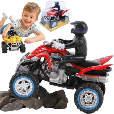 Zdjęcie produktu dla Quad Motor 24Cm Ze Światłem Dźwiękiem I Napędem Frykcyjnym