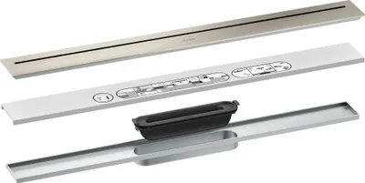 Produktbild von hansgrohe AXOR Drain Fertigset Durschrinne, 700mm, 42520800