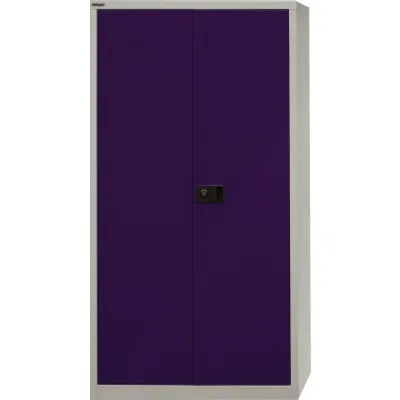 Image de BISLEY E722A03505 Stahlschrank 3fb Lgrau/blau
