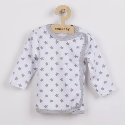 Immagine prodotto di Camicia New Baby Classic II grigio con stelle, taglia 62 (3-6m)
