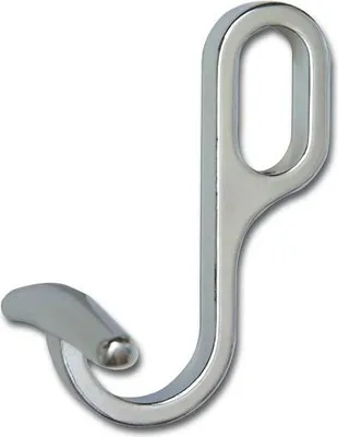 Produktbild von Haken Spezial für Oval-Schrankrohr 30 x 15 mm, Zamak verchromt