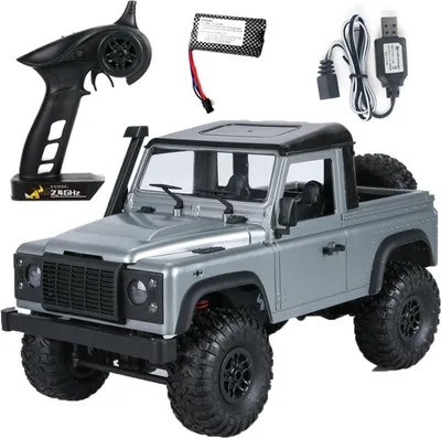 Obrázek produktu pro RC Cars MN 99SA 1: 12 4WD 2.4G Radio Control Hračky RTR Crawler Off- Road Buggy pro Land Rover vozidla Model Pickup Autobaterie