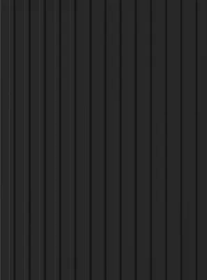 Produktbild von Mexen Lam-B Wandlamellen 275 x 31,5 cm, HDF-Platte 4 mm, Schwarz Glanz - S100-275317-2812-055