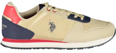 Image de US POLO ASSN. CHAUSSURES DE SPORT POUR ENFANTS BEIGE : Couleur - Beige, Taille - 31 Taille : 31 Couleur : Beige