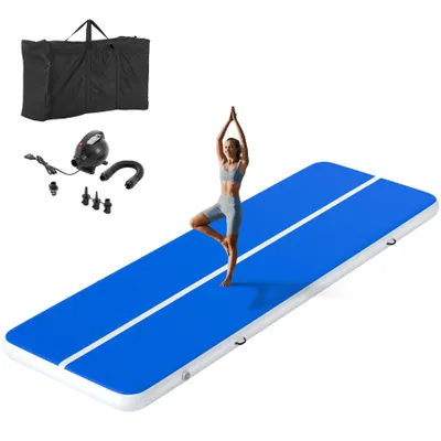 Produktbild von 600x200x20CM Air Turnmatte Track Gymnastikmatte Matte Tumbling inkl. ePumpe