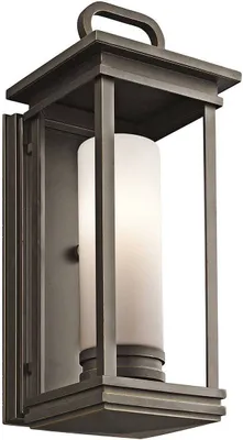 Produktbild von Elstead South Hope Außen-Wandleuchte E27 45cm Rubinierte Bronze IP44
