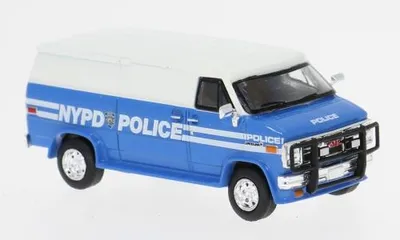 Produktbild von Brekina 18261 - 1/87 GMC Vandura, 1983, NYPD - Neu