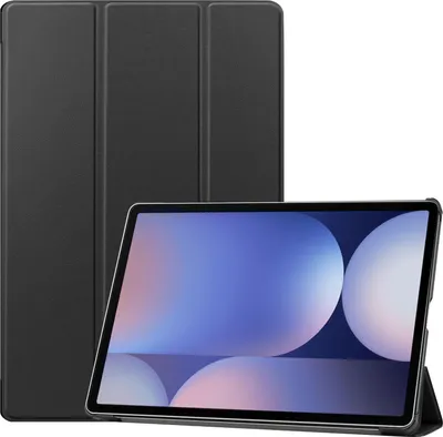 Produktbild von 2 in 1 Set Hülle und Glas für Samsung Galaxy Tab S10 Plus Galaxy Tab S9 FE+ Plus,Galaxy Tab S9 + Plus SM-X820/X826B X610/X616 X810/X816B/X818U 12.4 Zoll Smart Cover Etui mit Standfunktion und Auto Sleep/Wake Funktion